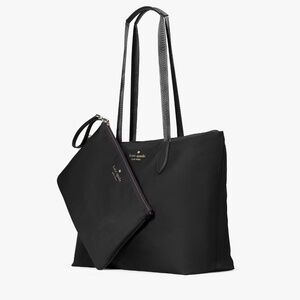 NWT kate spade | black Mel Packable Tote